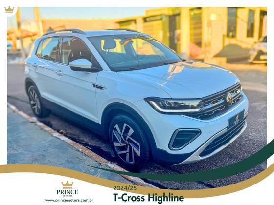VOLKSWAGEN T-CROSS 1.4 250 TSI TOTAL FLEX HIGHLINE AUTOMÁTICO VOLKSWAGEN T-CROSS 1.4 250 TSI TOTAL FLEX HIGHLINE AUTOMÁTICO